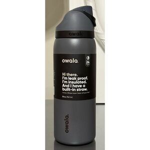 Owala 32oz FreeSip Stainless Steel Water Bottle, GRAYT GRAY
